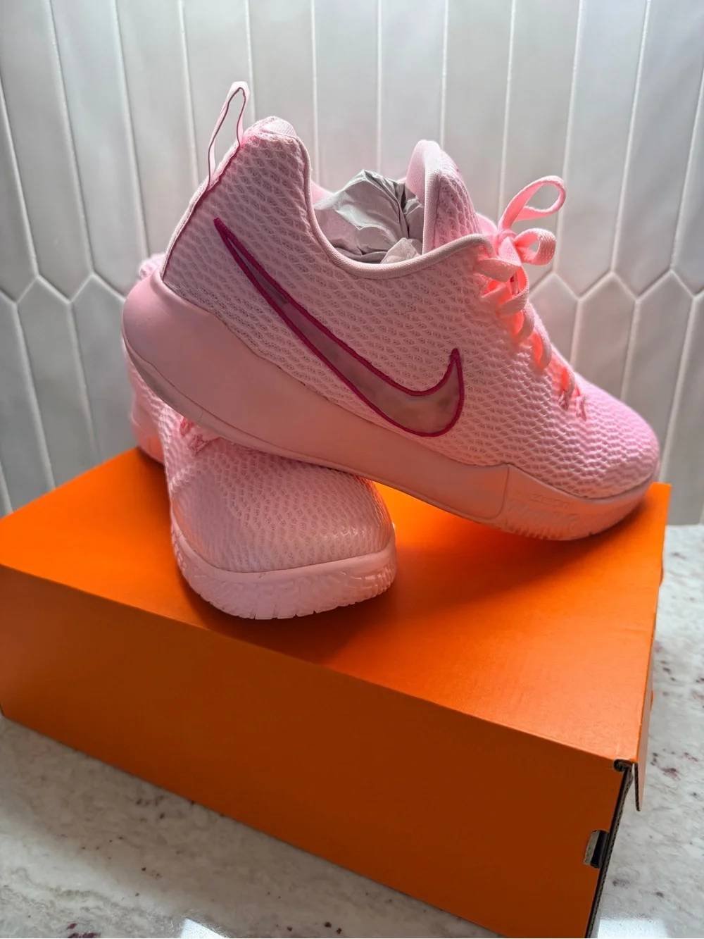 Nike Zoom Live II TB Promo Basketball Shoes - Kay Yow